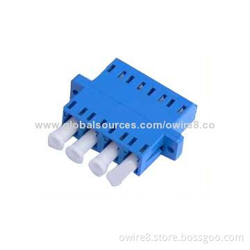Fiber-optic Duplex LC Adapter with High-precision, Easy to Install